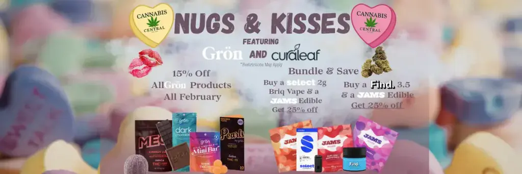 February Cannabis Deals Near Me at Cannabis Central